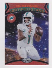 2024 Panini Certified STARS MIRROR ORANGE #12 TUA TAGOVAILOA 23/149 Dolphins