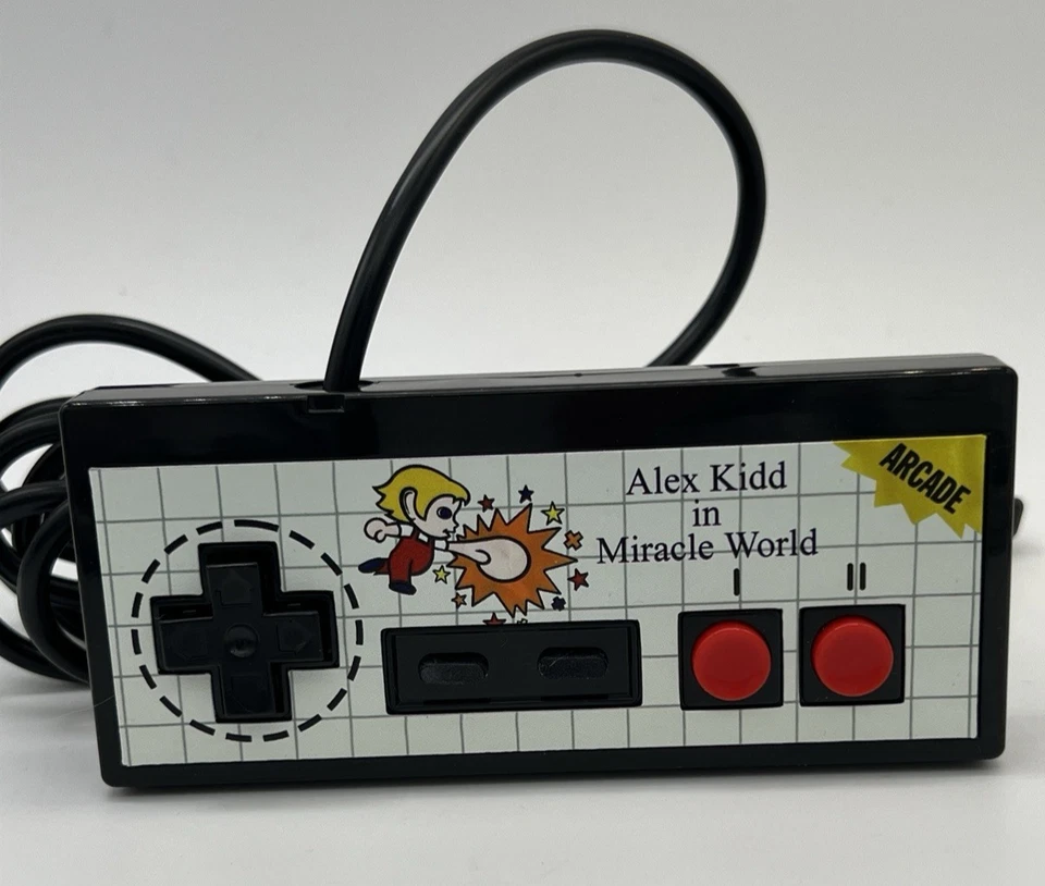 Sega Master System Control Pad Controller Gamepad SG-1000 3010 3020 Alex Kidd - Image 2 of 4