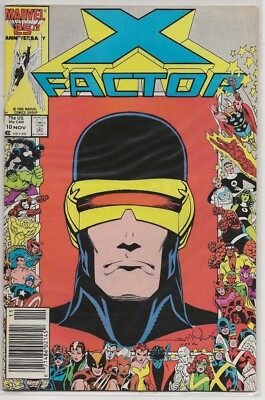 X-Factor #10 1986 Marvel Comics: 2nd app of Apocalypse; Newsstand