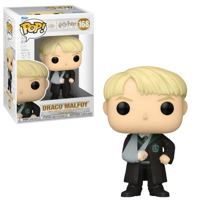 Figura Funko Pop! Harry Potter Draco Malfoy Modelo 168 | 76005 Figura en Vinilo - Imagen 3 de 3