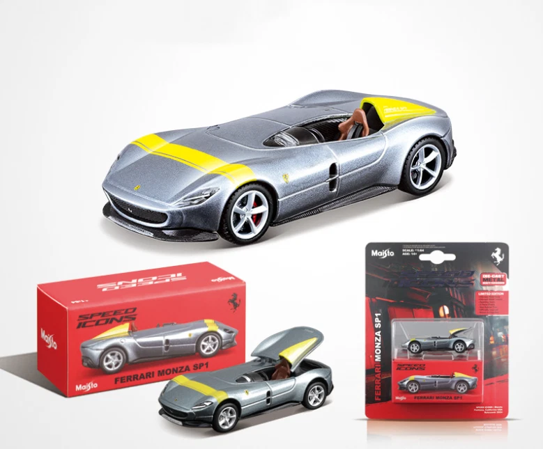 Maisto 1:64 Ferrari Monza SP1 Diecast Metal Model Car New in Box - Image 4 of 4