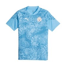 NEW Puma Manchester City FC Blue Training Soccer Jersey Men's Size XL 772855 15