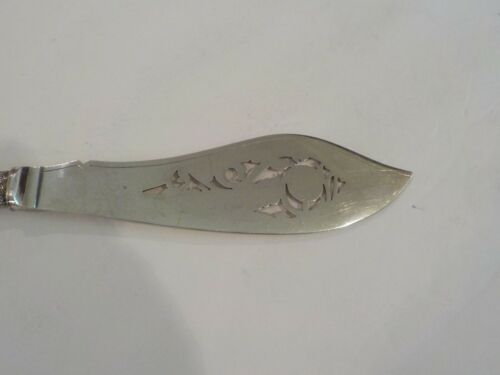 English Silver Plate Fish Carving Set, Sterling Silver Ferrules, c. 1873 - Picture 5 of 12