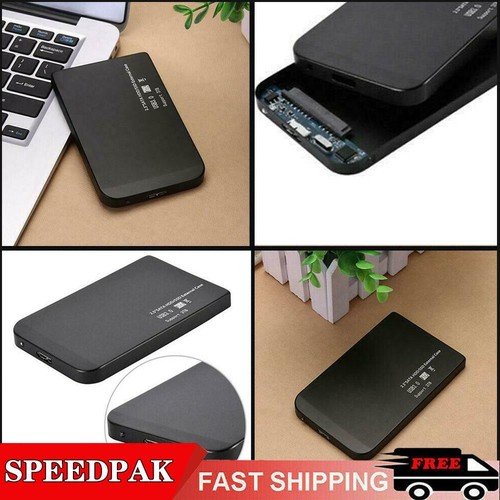 2.5in USB 3.0/2.0 SATA SSD HDD Hard Drive Case Disk Box St Dock Enclosure - Picture 1 of 12