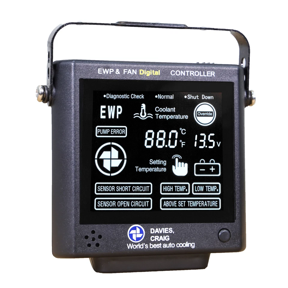 Davies Craig EWP150 Alloy Water Pump & Digital Controller Combo Pack - Black - Image 3 of 4