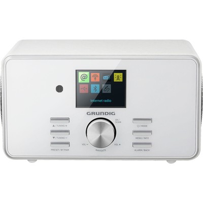 GRUNDIG All-In-One Internetradio DTR 5000 X Weiß Stereo 2.0 Bluetooth