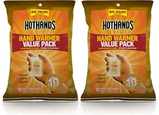 Hothands Hand Warmer Value Pack - 2 Packs of 10 Pairs