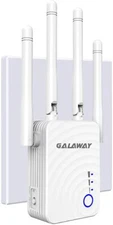 GALAWAY 1200Mbps Dual Band WiFi Range Extender 2.4GHz/5GHz Signal Extender OPEN