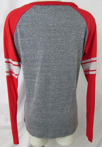 Atlanta Falcons Womens Small Long Sleeve Screened Football T-shirt AFAL 197 - Picture 4 of 5