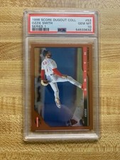 1996 Score Dugout Collection Ozzie Smith Series 1 #53 PSA 10 Gem Mint *pop 3