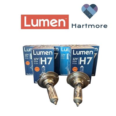 H7 (477.499) 12V 55W PX26d Lumen Scheinwerfer Birne Premium Qualität