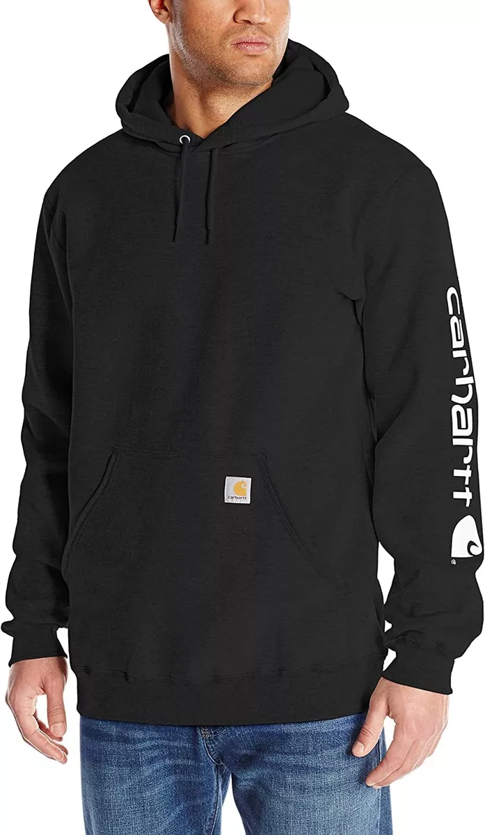 Carhartt Men s Loose Fit Midweight Logo Sleeve Graphic Sweatshirt