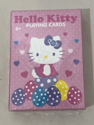 2013 Hello Kitty Easter Eggs Playing Cards 52 Cards New In Sealed Package
