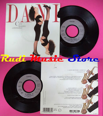 LP 45 7'' DANI Cette histoire commence Mythomane 1987 france VIRGIN  (QSD3)