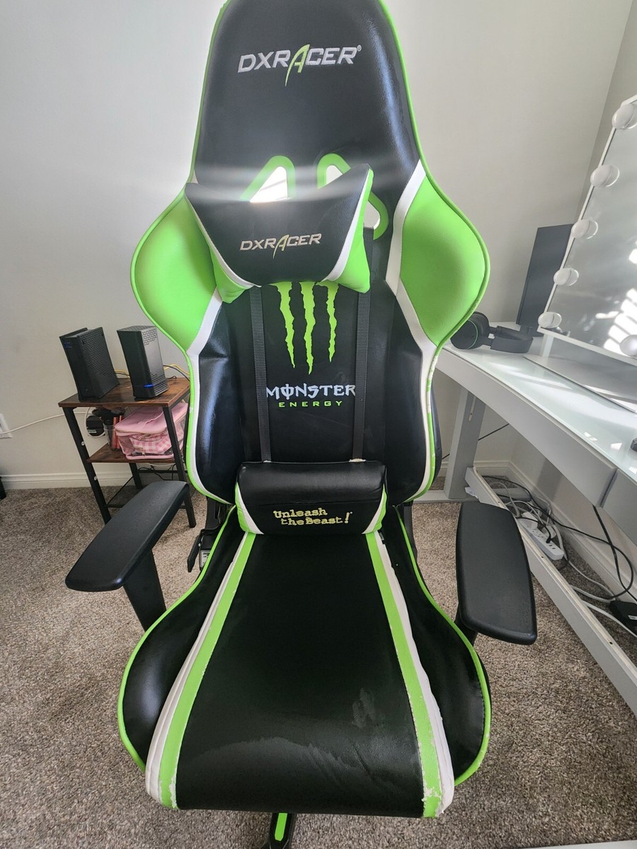 ENOKEN　回転式椅子ZERO CO.,LTD No.1 Monster Energy DXRacer Universe Series Craft Gaming Chair RARE! | eBay