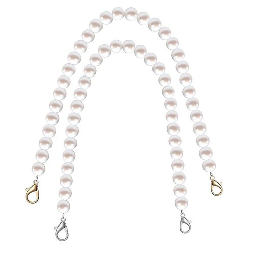 2 pz perle manici borsa ricambio catena borsa tracolla perle manici donna - Foto 13 di 55