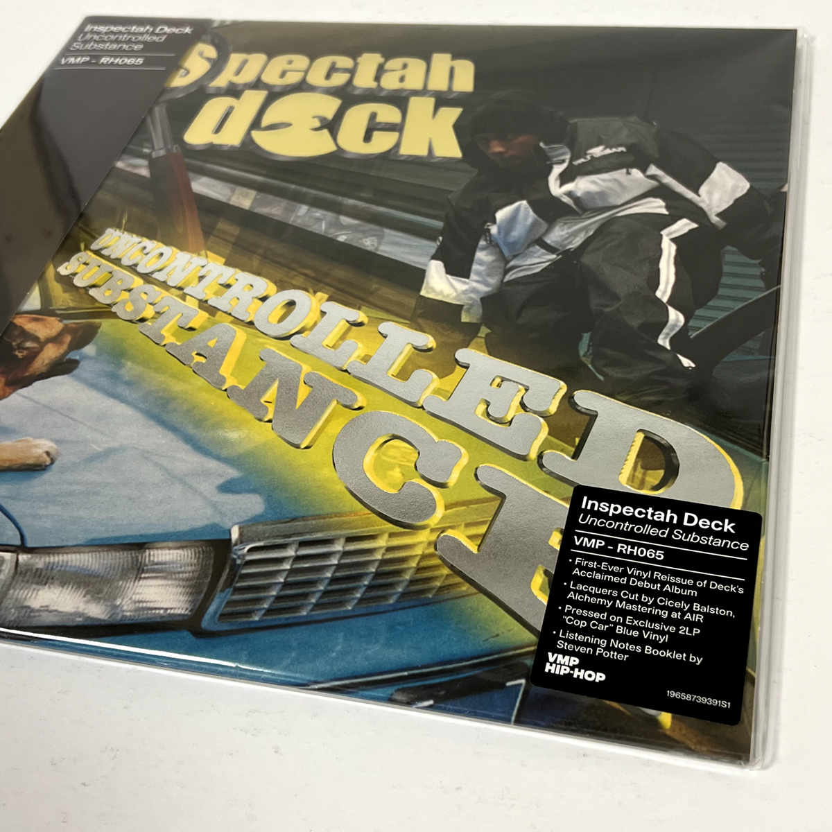 Inspectah Deck - Uncontrolled Substance (VMP Blue Vinyl Me Please