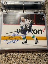 Erik Gudbranson Signed Autographed Vancouver Canucks 8X10 Photo