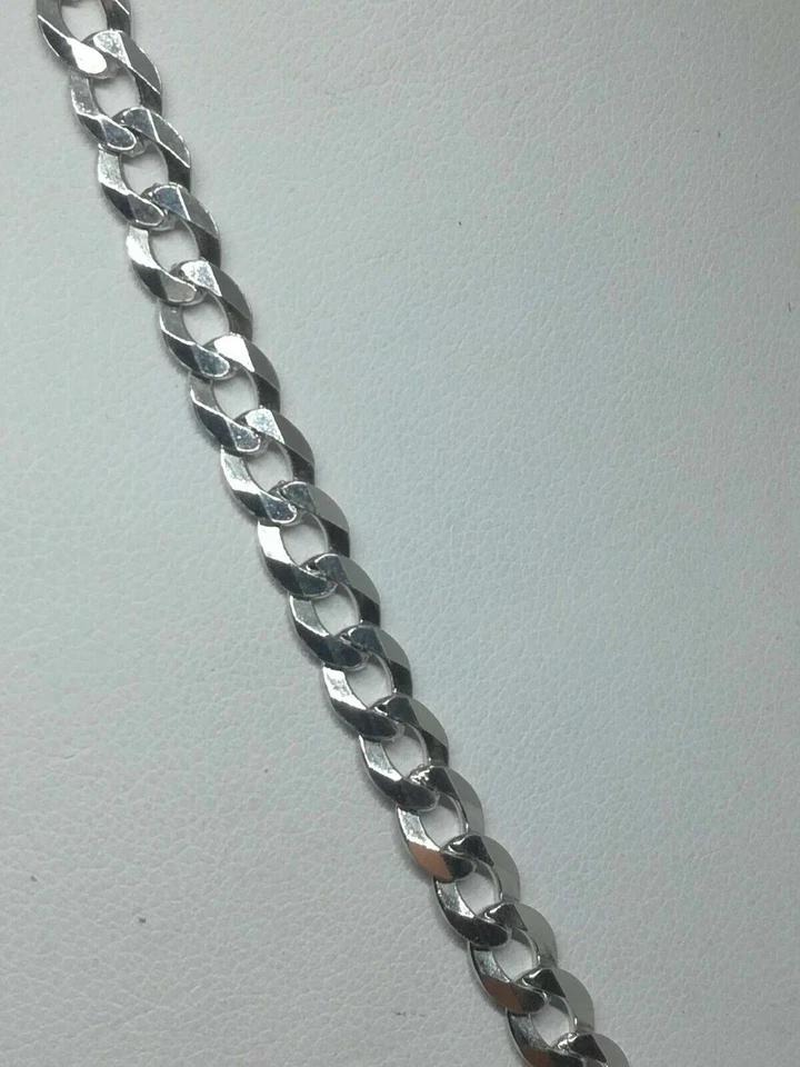 COLLANA GRUMETTA ARGENTO UNISEX RODIATA CM 60 GR. 17 SPORTIVA MAGLIA 6X8 EXPLOIT - Immagine 3 di 4