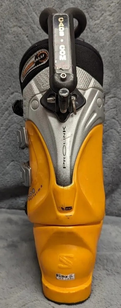 Salomon 7.0 Xscream Downhill Ski Boots Size 8.5 Men's Orange Salomon 7.0 Xscream Downhill Ski Boots Size 8.5 Men's Orange