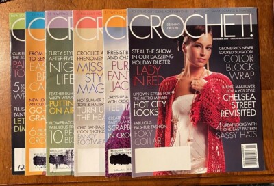 Crochet! Magazine From 2006 Many To Choose From Knitting Crochet Patterns Inside