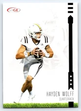 2025 Sage Football Black Hayden Wolff #52 Western Michigan