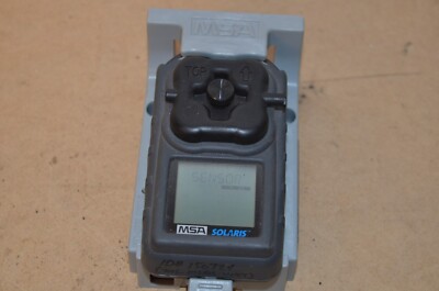 MSA Solaris Multigas Detector - INCLUDES CHARGING UNIT - BATTERY CHARGES AS SEEN