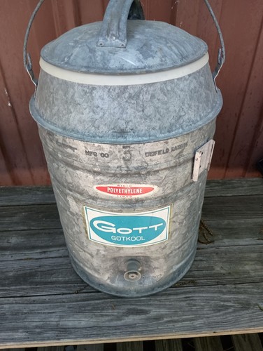 Gott 3 Gallon Galvanized Water Cooler | eBay