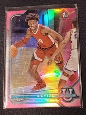 2022 Bowman University Basketball Pink Refractor - #75 Keon Ellis (RC)