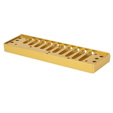 10-Hole Harmonica Comb With Rounded Edges For Comfortable Playing