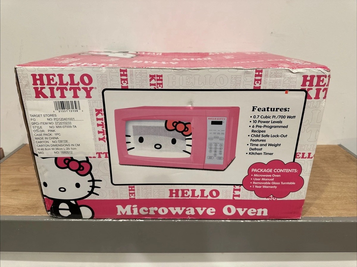Pink Hello Kitty Microwave Oven New Sealed 700 W. | eBay