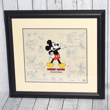 Disney Mickey Mouse The Early Years Animated Lumicel Limited Edition 459/1500