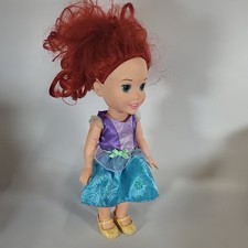 Disney My First Ariel Toddler Doll 14″ The Little Mermaid Good Condition
