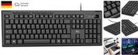 Rii Tastatur Kabelgebunden, Pc Tastatur Usb FüR Computer, Laptop, Mac, Windows,