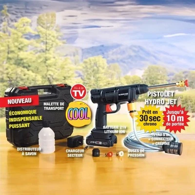 PISTOLET HYDRO-JET STARLYF - NETTOYEZ TOUT IMMÉDIATEMENT, FACILEMENT