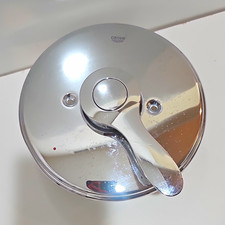 GROHE Polished Chrome Lever Shower Valve Trim Set w/ Handle  Trim Plate
