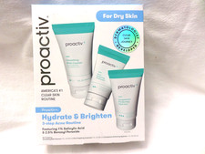 Proactiv Hydrate  Brighten 3-Step Acne Routine for Dry Skin 05/2026 NEW IN BOX