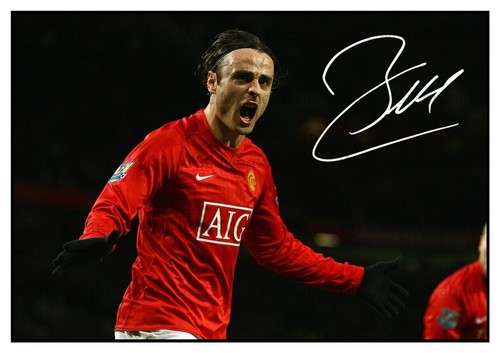 12424. Dimitar Berbatov Signed Pictures (A4 Prints) Man United Spurs Fulham etc.