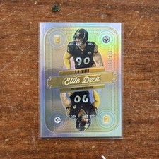 2025 Donruss Elite T.J. Watt Deck /799 Steelers Future HOF Pittsburgh Steelers