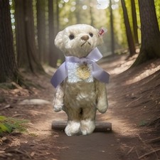 Steiff Louis Royal Baby Bear 2018 Cream Mohair 26cm Danbury Mint Limited Edition