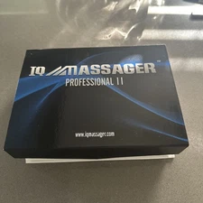 IQ Massager Professional II TENS Unit Muscle Stimulator Kit Complete Tested