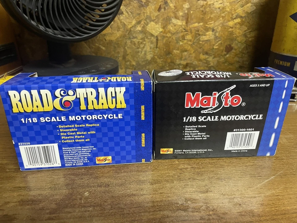 Réplica de motocicleta BMW F650GS escala 1:18 fundido - Imagem 2 de 2