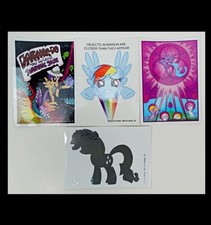 My Little Pony Temporary Tattoos Stickers Rainbow Dash Rarity Princess Cute Rare