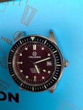 Helicon Master 62 Dive Watch Claret Limited edition Great condition