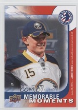 2015-16 Upper Deck National Hockey Card Day American Jack Eichel Rookie RC 0a1. rookie card picture