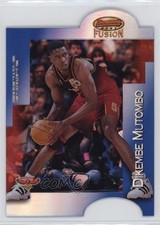 1998 Bowman's Best Mirror Image Refractor Theo Ratliff Dikembe Mutombo HOF 09is