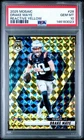 2025 Panini Mosaic Drake Maye #28 Reactive Yellow Mosaic Prizm PSA 10 Patriots
