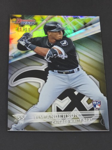 Tim Anderson #42 2016 Bowman's Best card