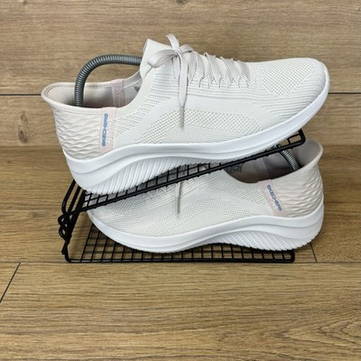 Skechers Schuhe Damen Gr. UK 7 Slip Ins Hands Free Mesh Walking Sneaker - Neu