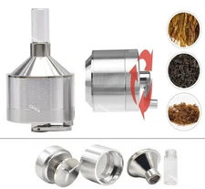 Metal Funnel Grinder Spice Hand Mill 1.75" Deering by Party box-USA See Pic READ